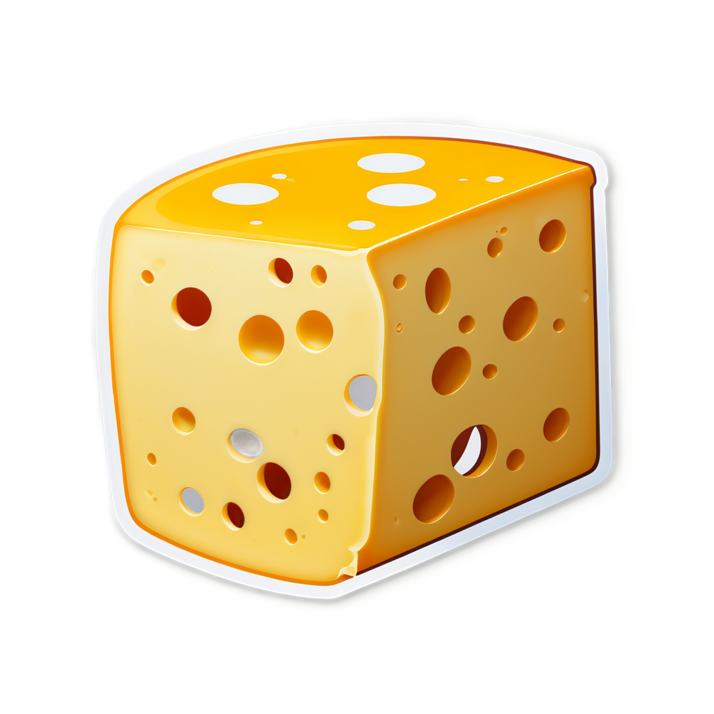Cheese Sticker Kit