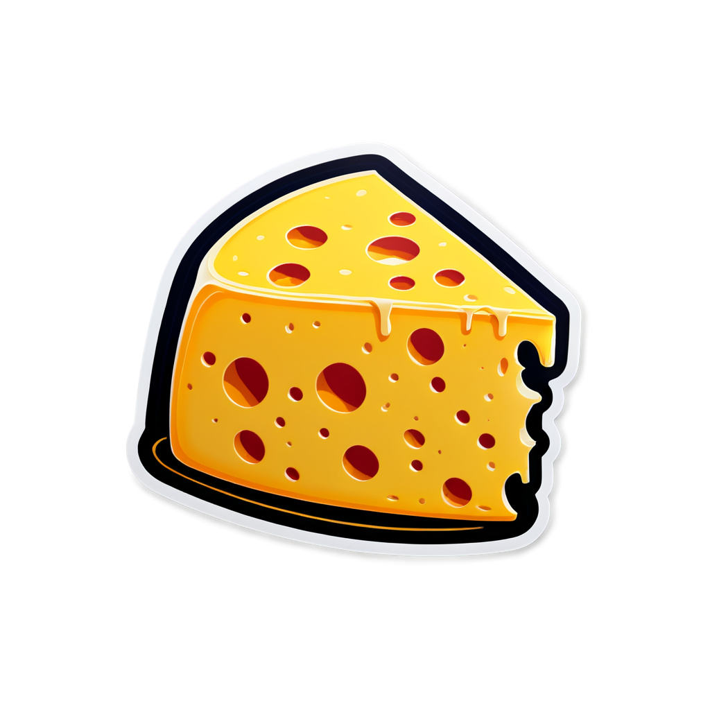 Cheese Sticker Kit