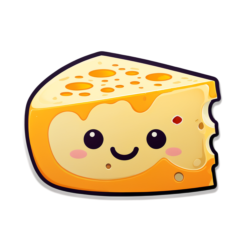 Cheese Sticker Ideas