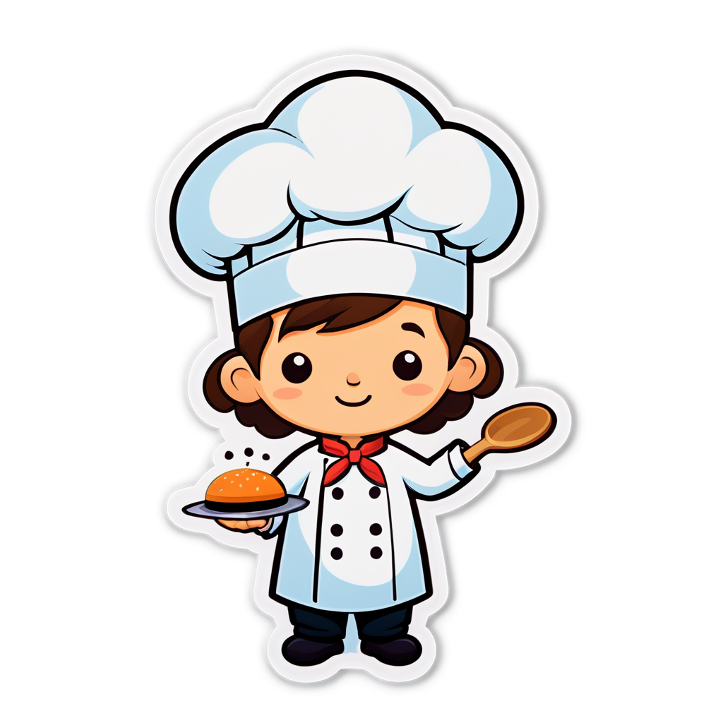 Cute Chef Sticker