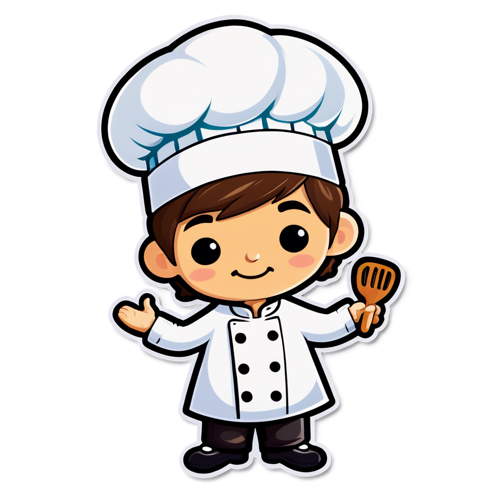 Cute Chef Sticker