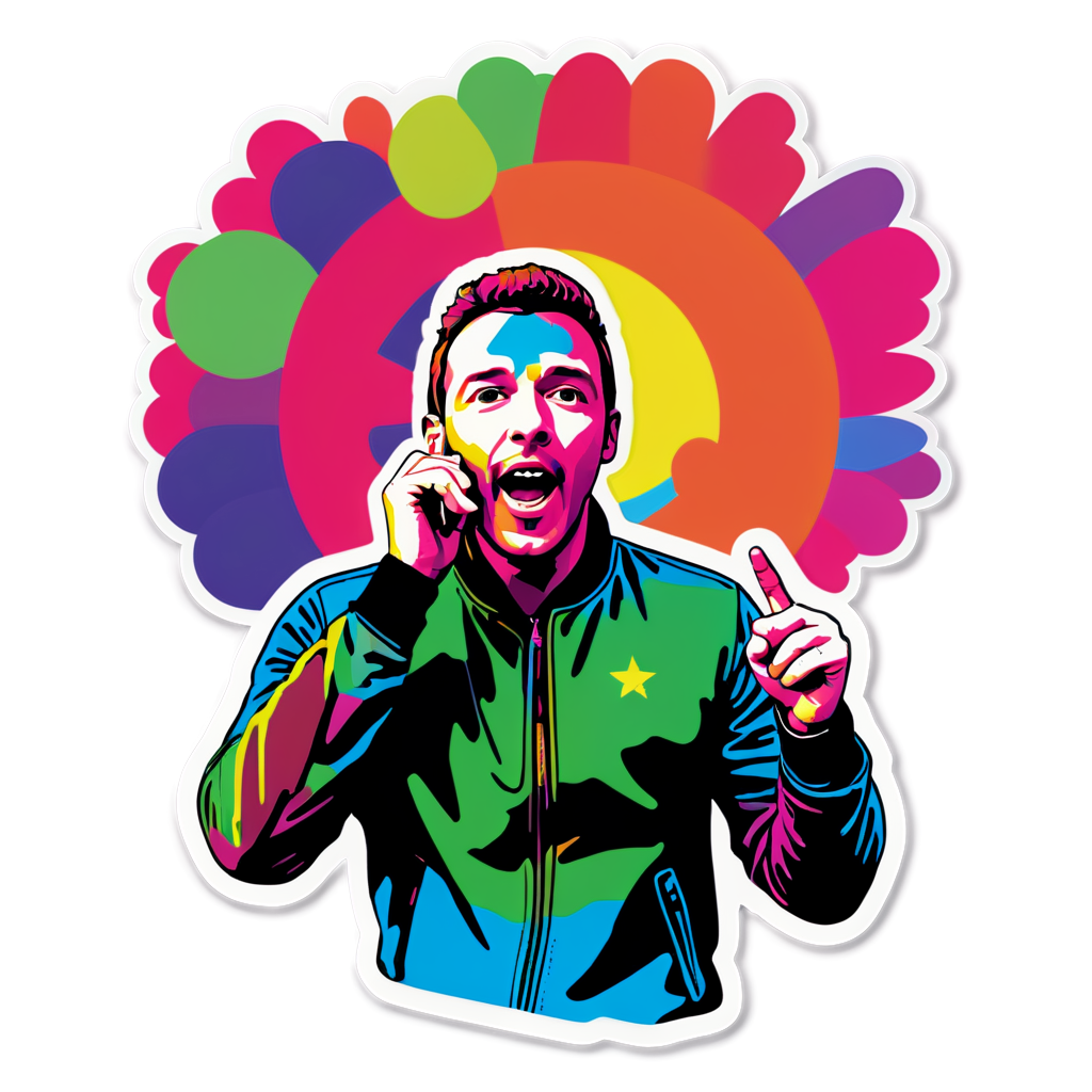 Coldplay Sticker Kit
