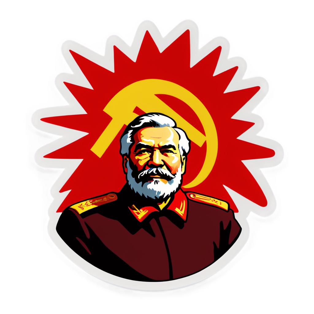 Communist Sticker Collection