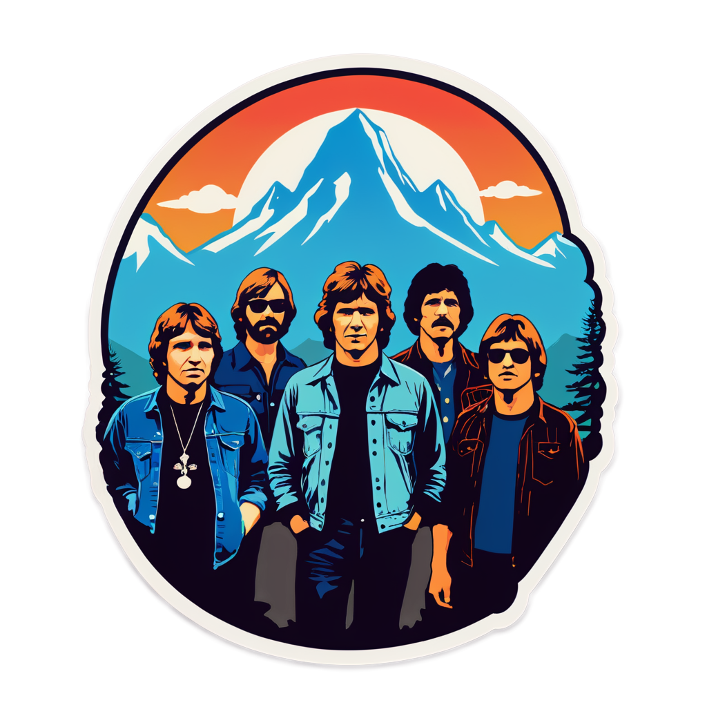 Creedence Sticker Collection