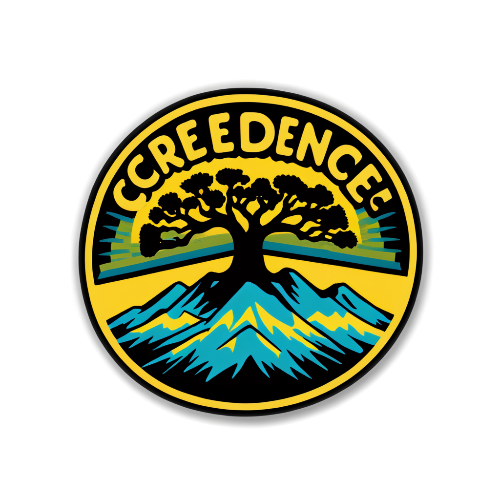 Creedence Sticker Collection