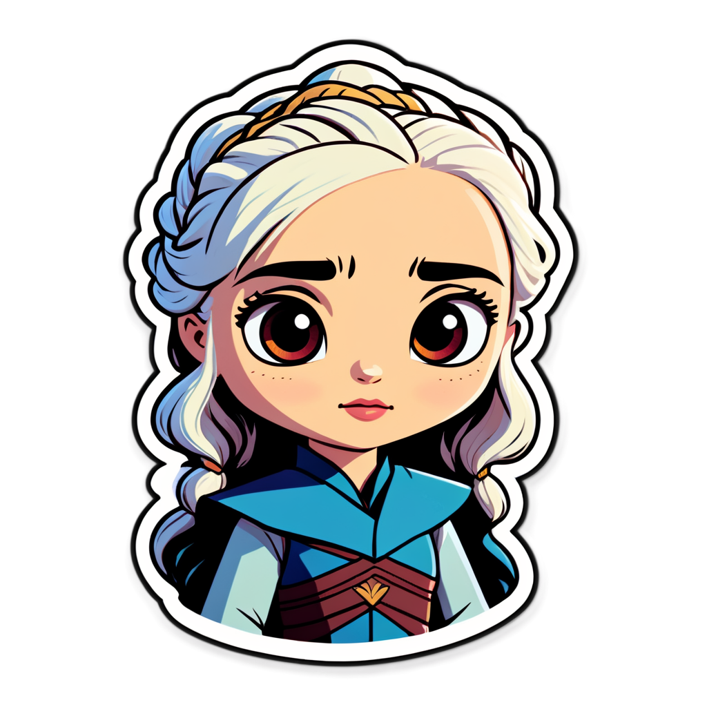 Cute Daenerys Sticker