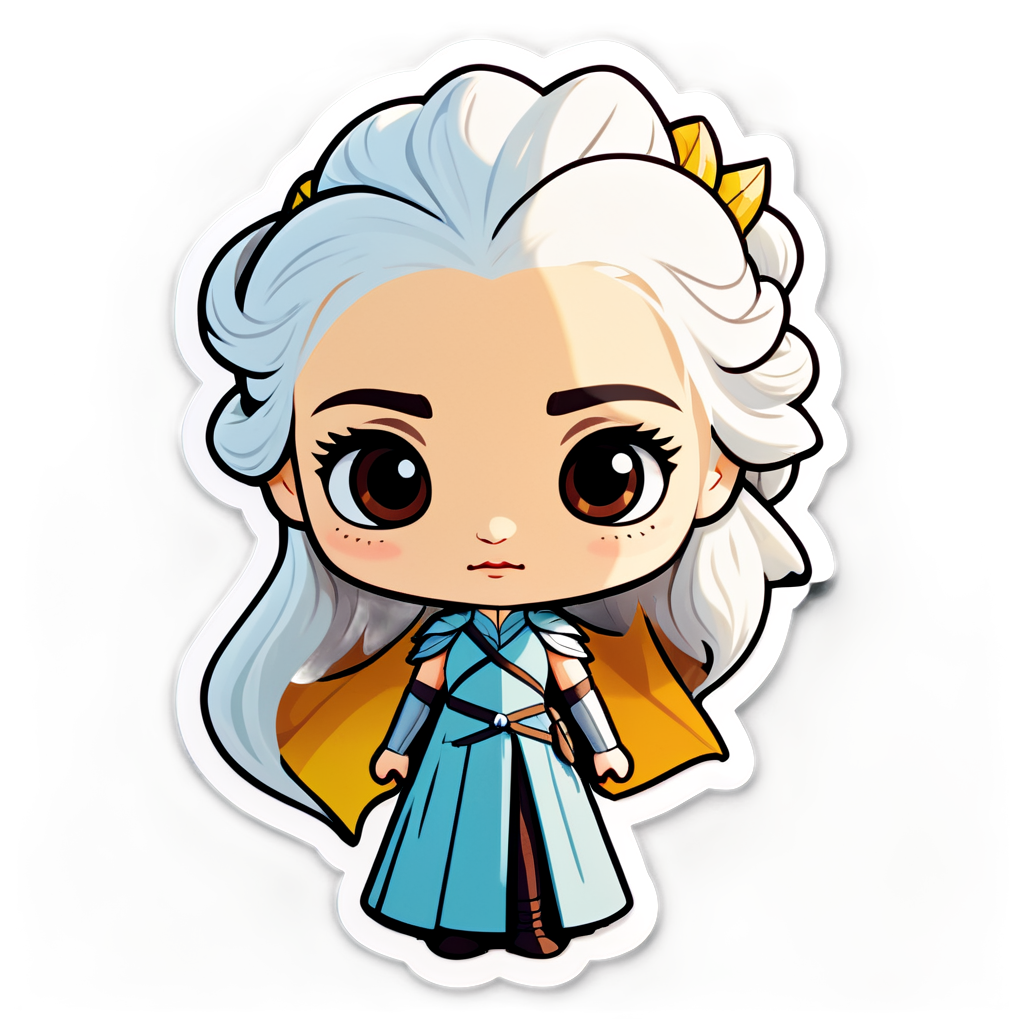 Cute Daenerys Sticker