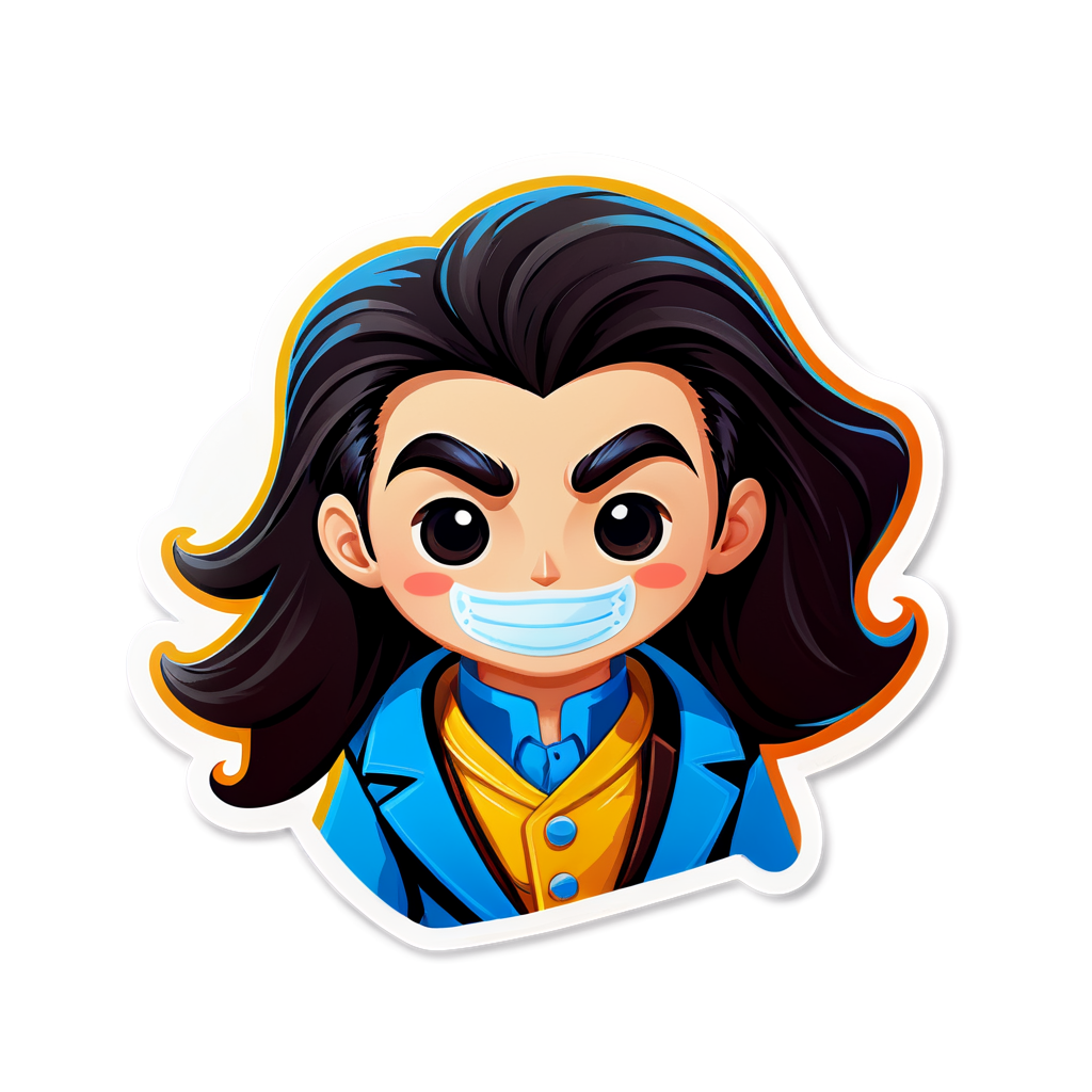 Cute Dandy Sticker