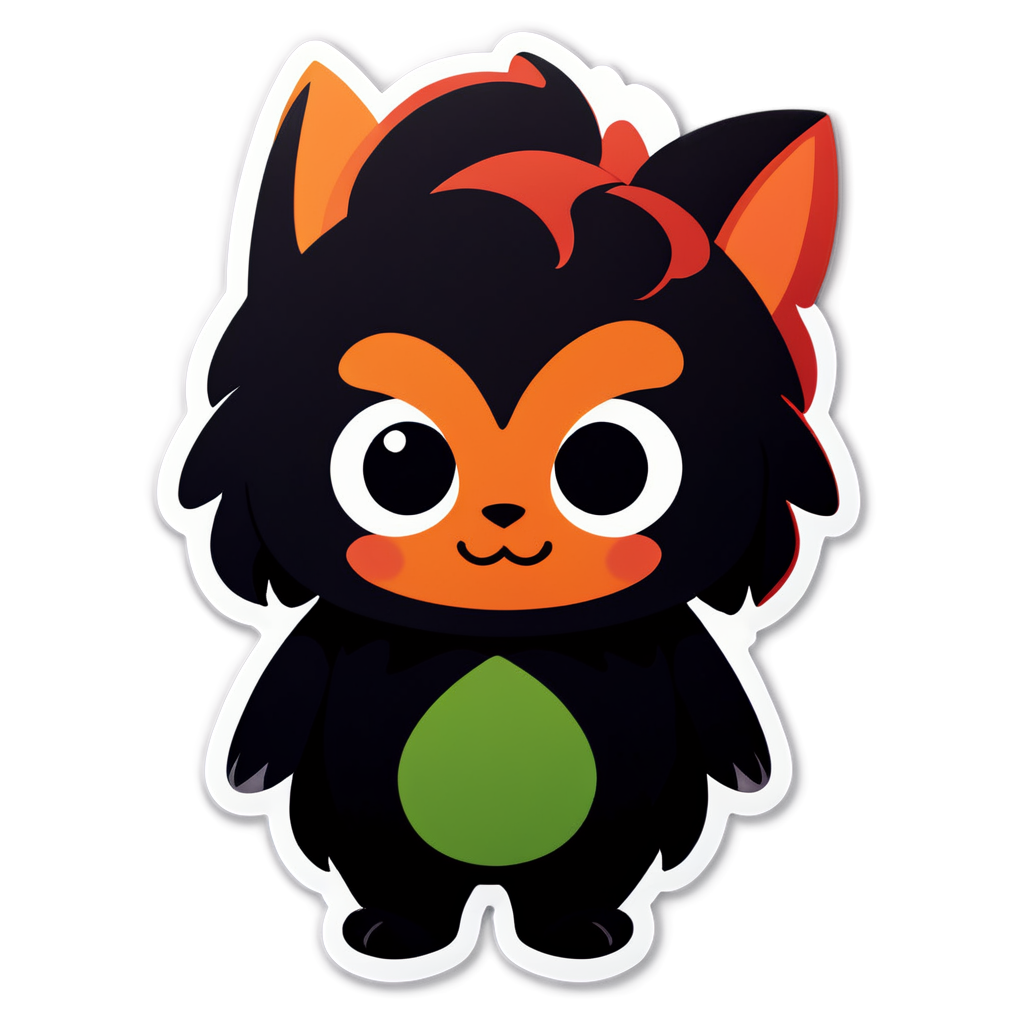 Cute Dark Sticker