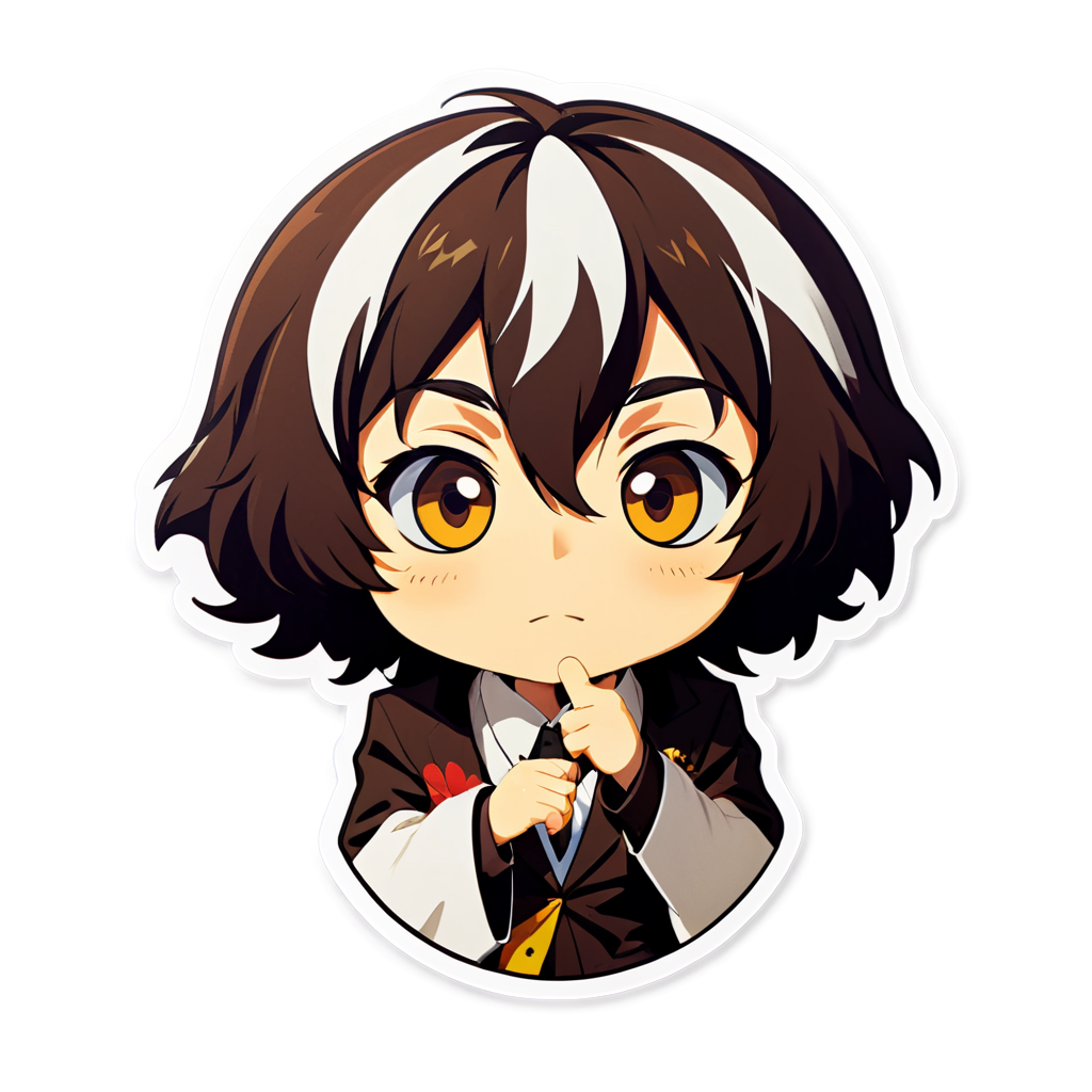 Dazai Sticker Ideas