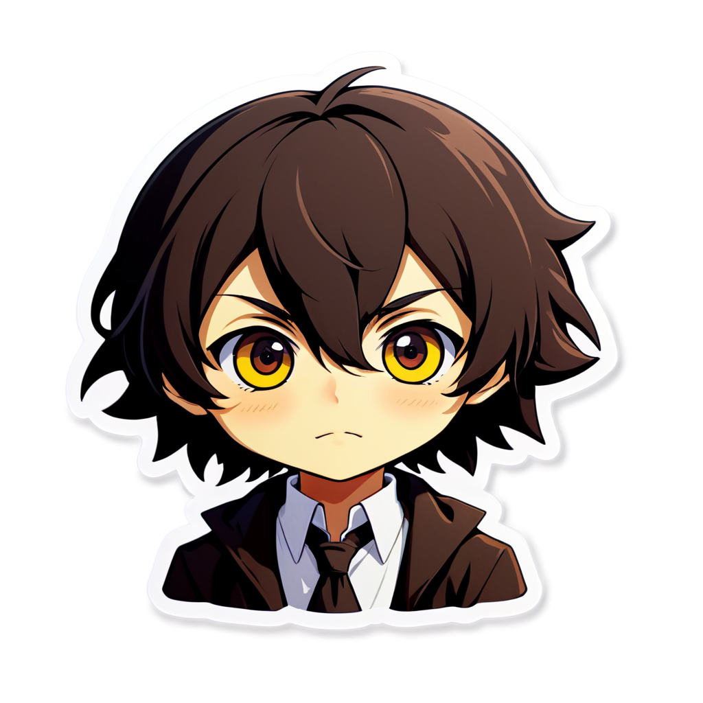 Cute Dazai Sticker