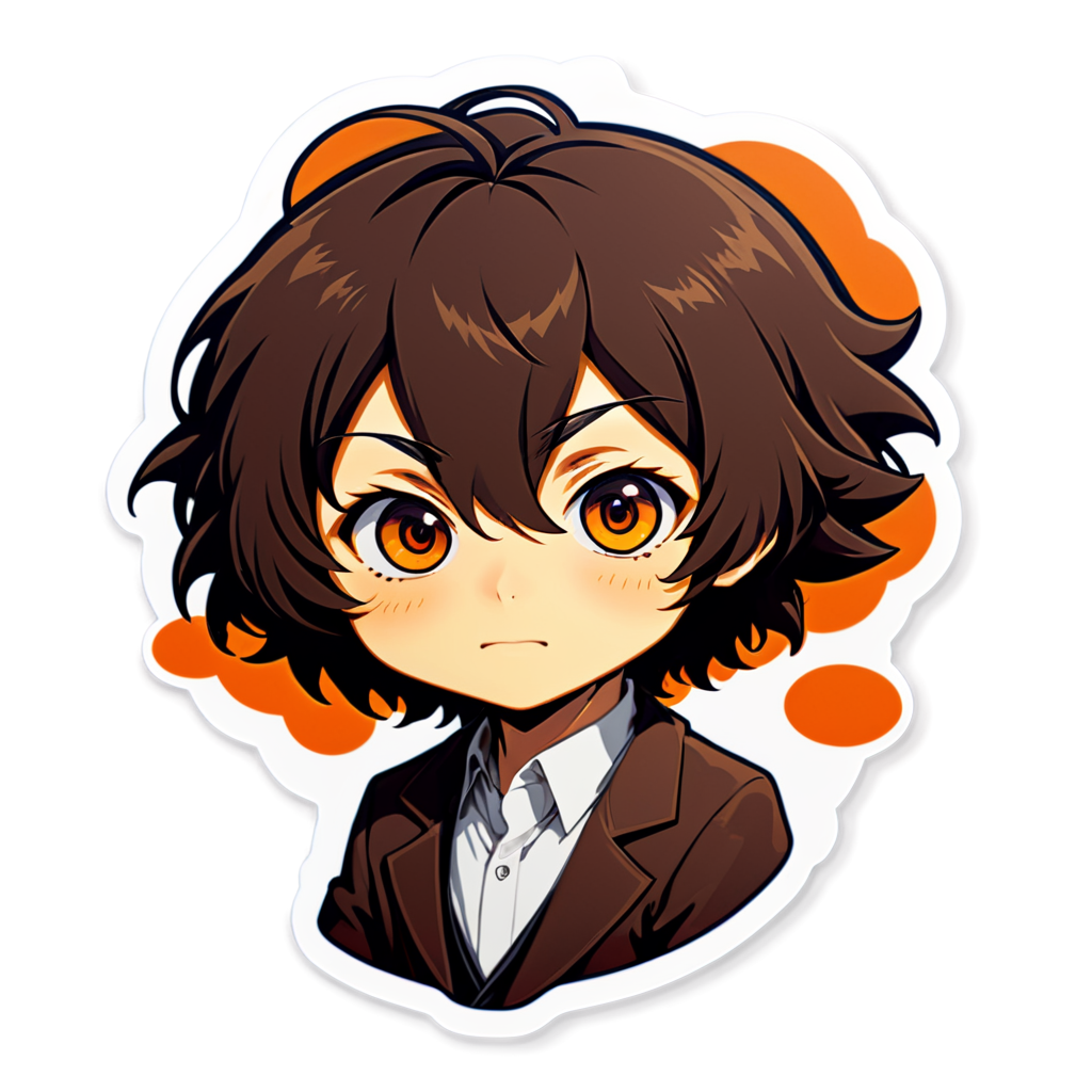 Cute Dazai Sticker