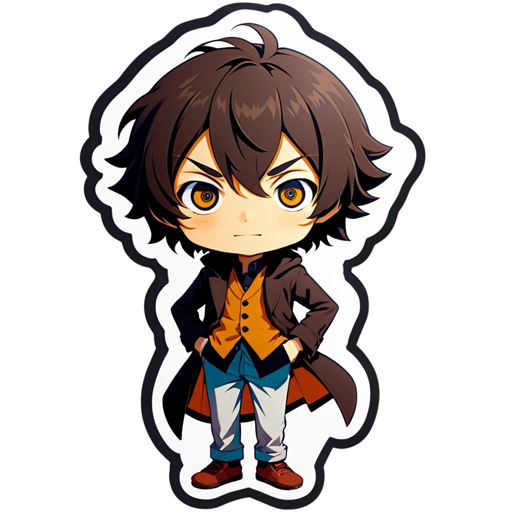 Cute Dazai Sticker