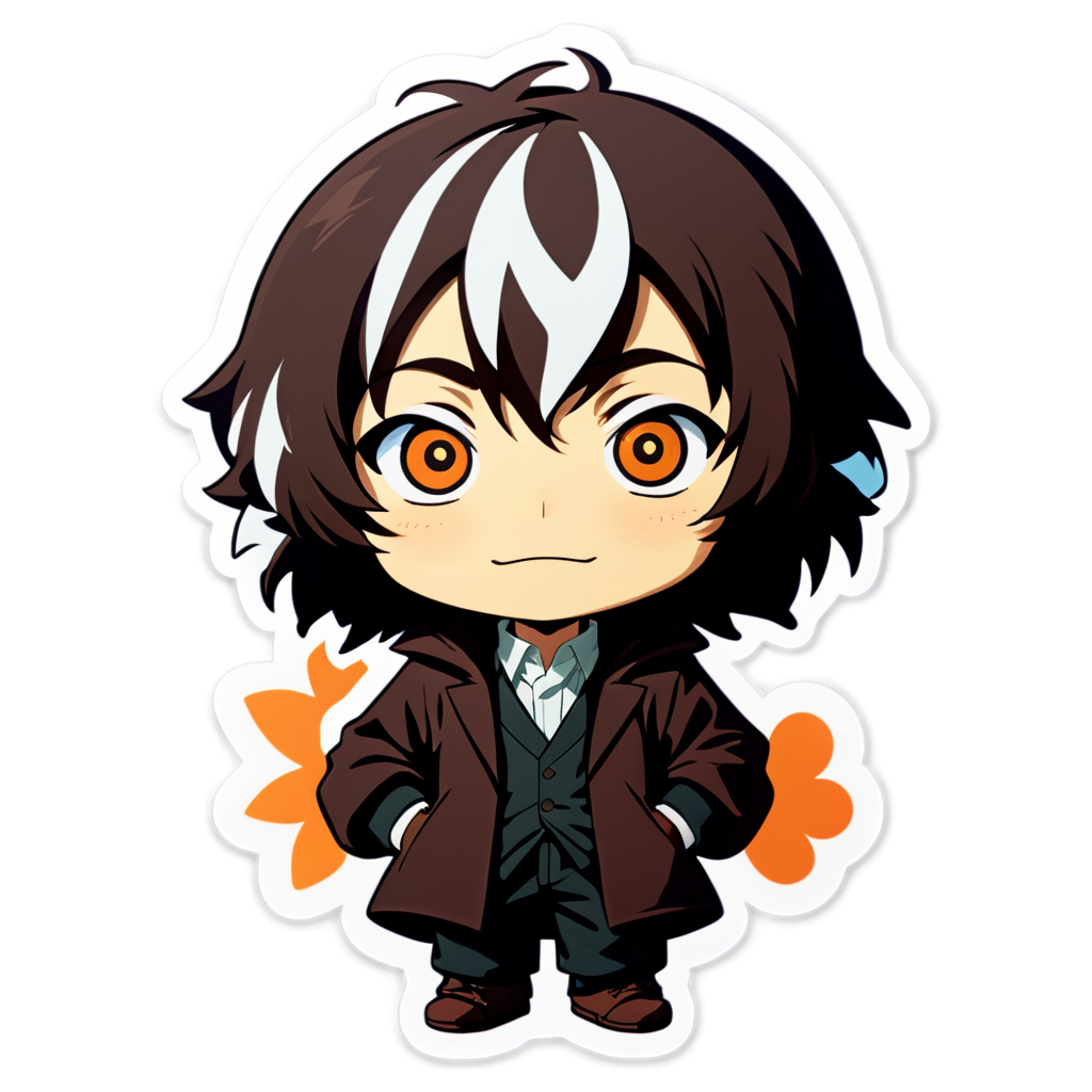 Cute Dazai Sticker