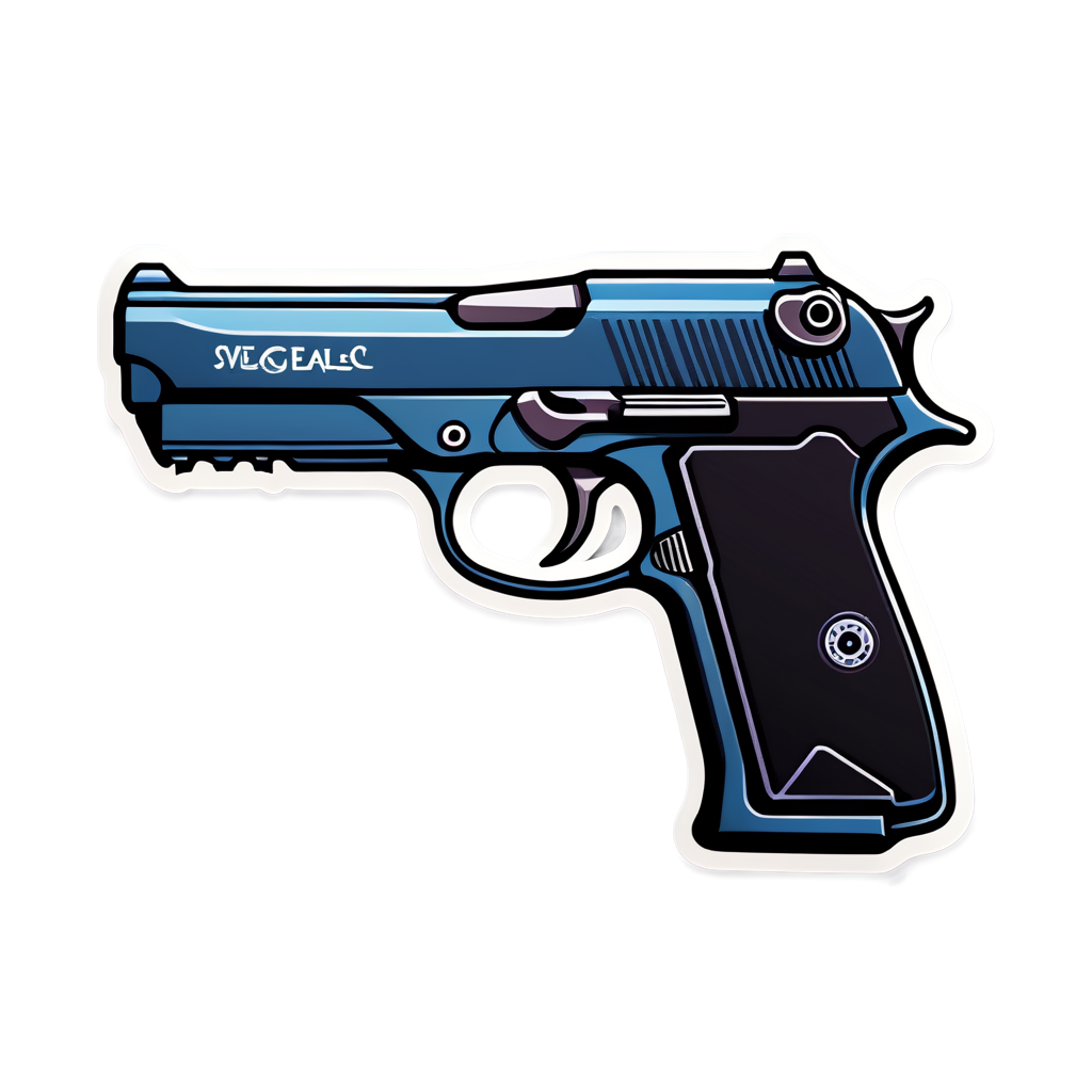 Cute Deagle Sticker