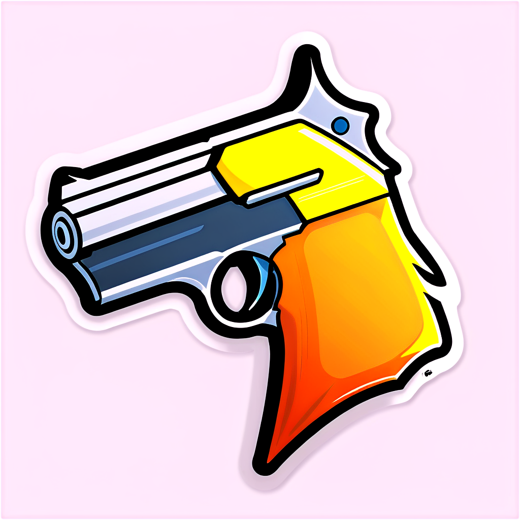 Cute Deagle Sticker