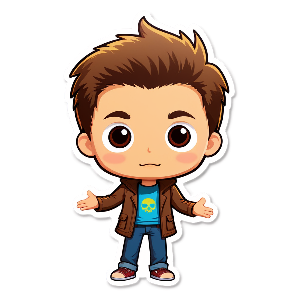 Cute Dean Sticker