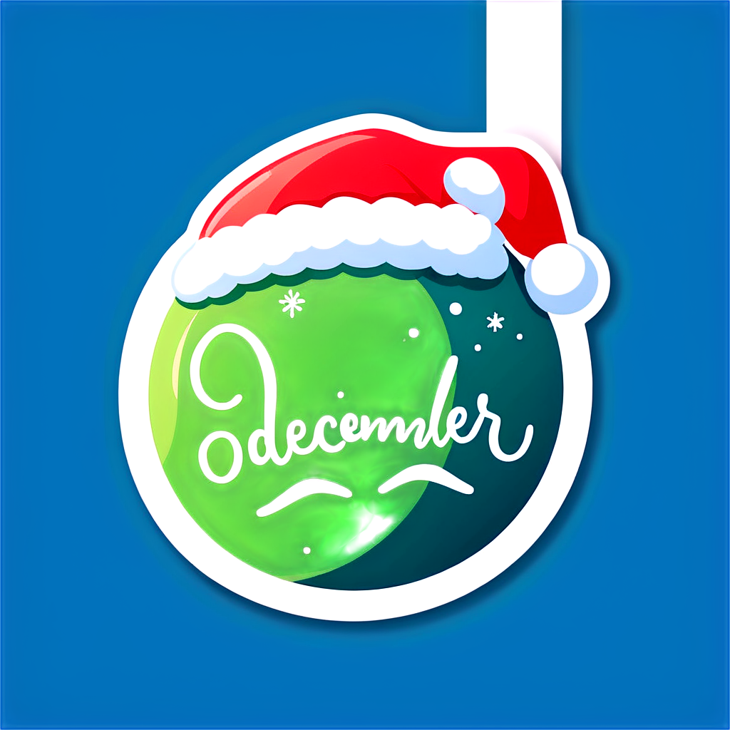 December Sticker Collection