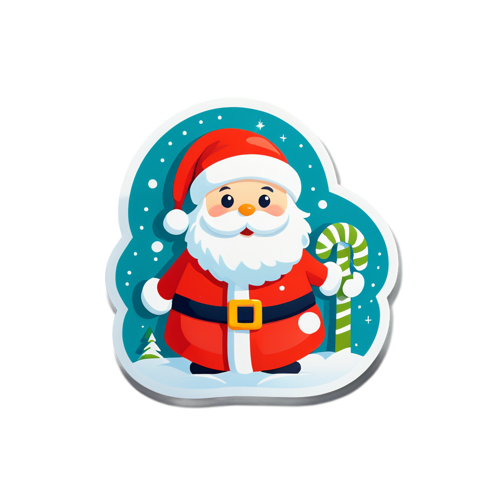 Cute December Sticker