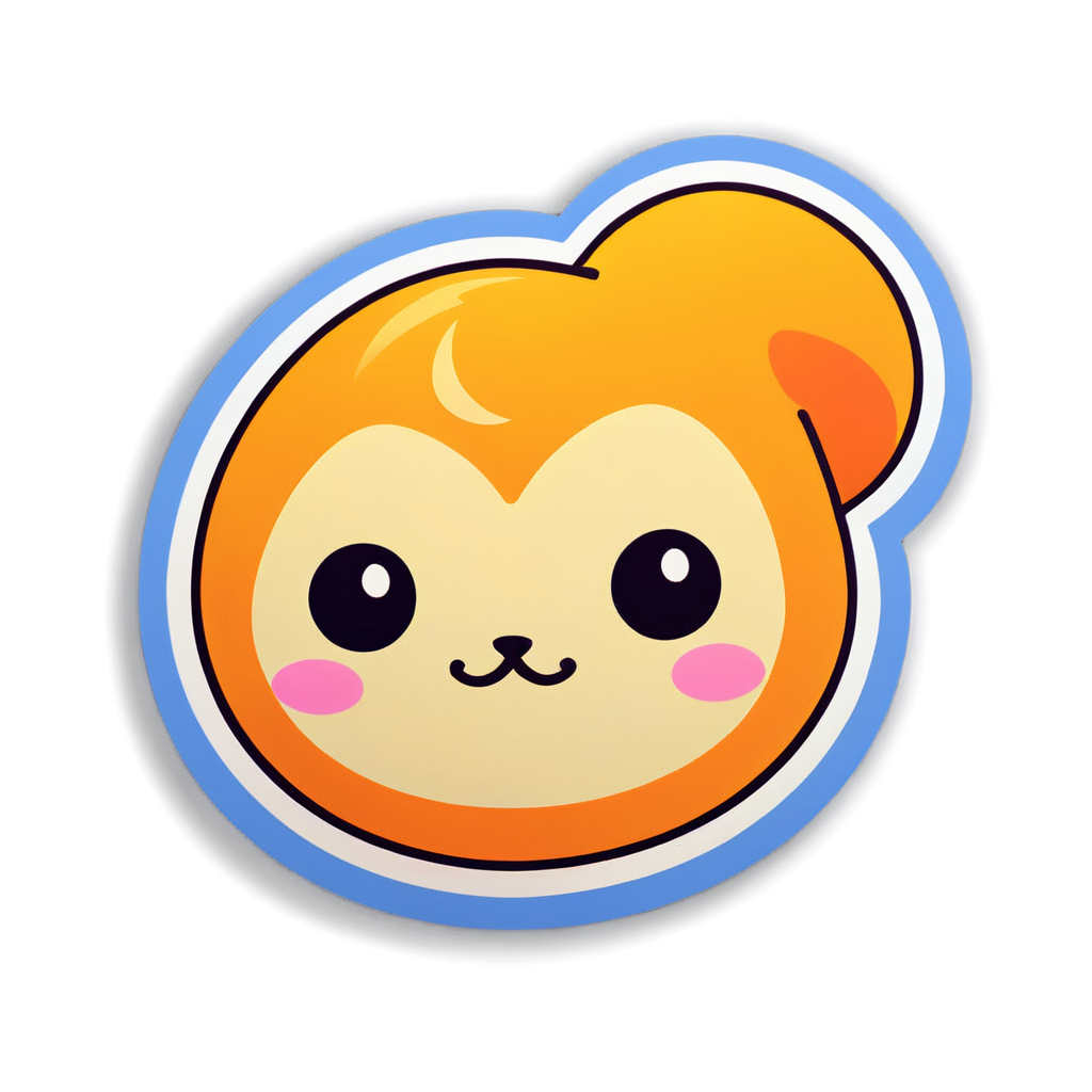 Cute Default Sticker