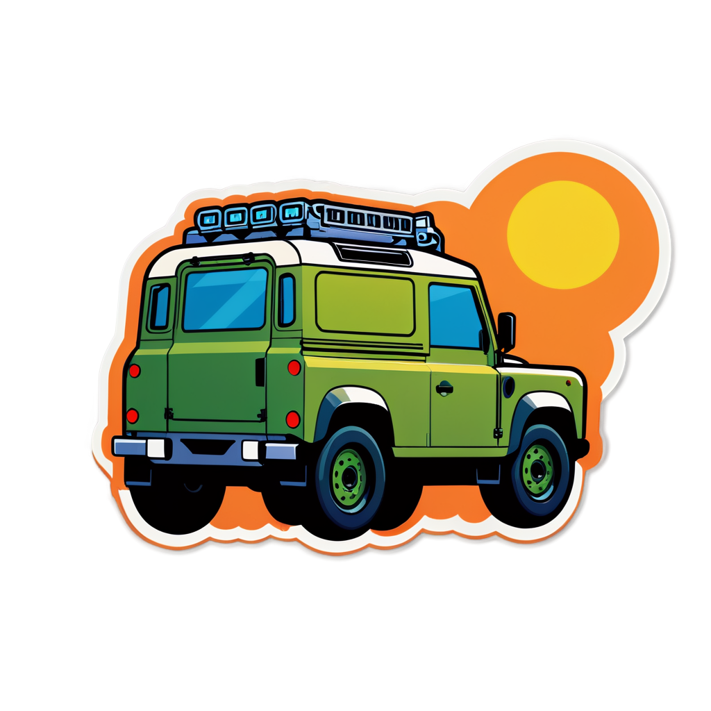 Cute Defender Sticker