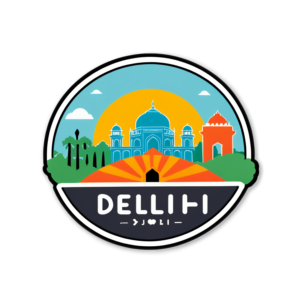 Delhi Sticker Kit