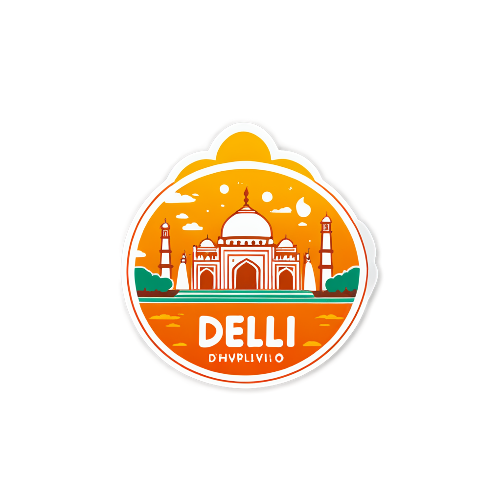 Delhi Sticker Ideas