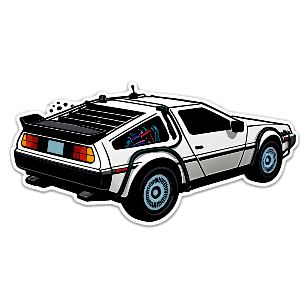 Delorean Sticker Kit