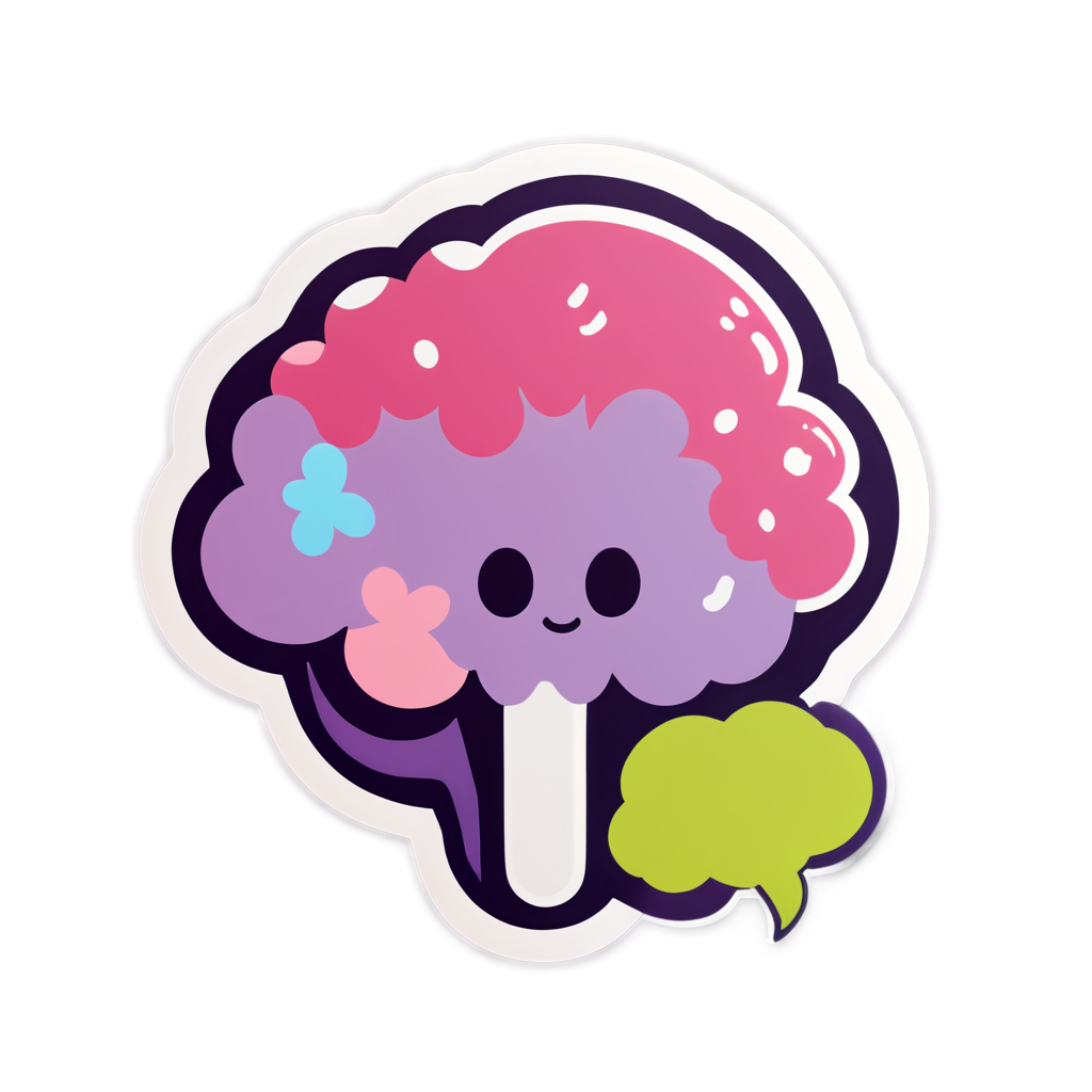 Cute Dementia Sticker