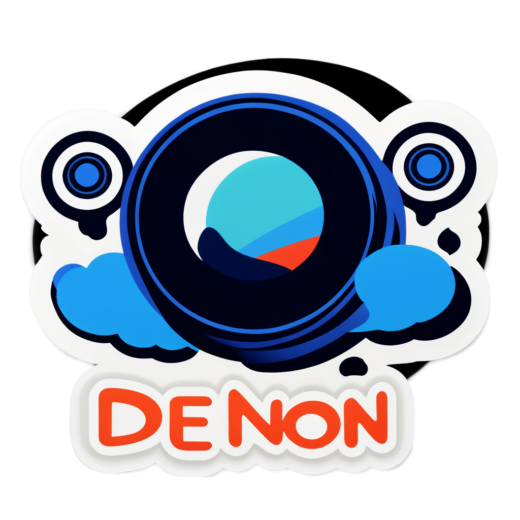 Cute Denon Sticker