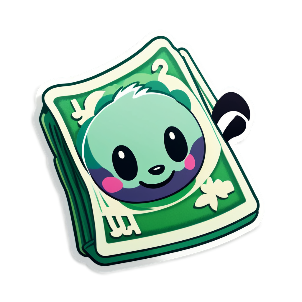 Cute Dinero Sticker