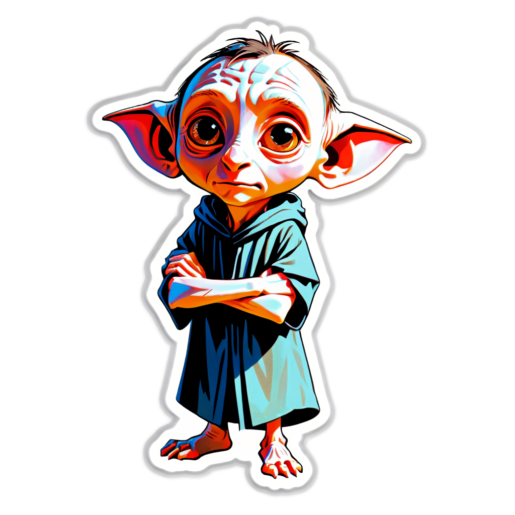 Cute Dobby Sticker