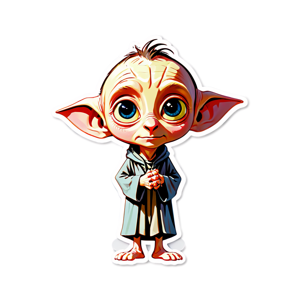 Cute Dobby Sticker