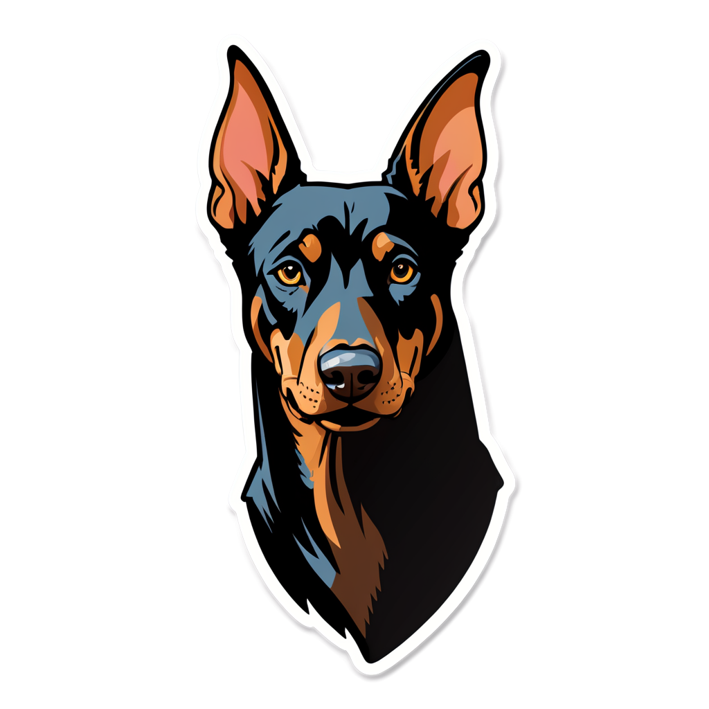 Doberman Sticker Kit