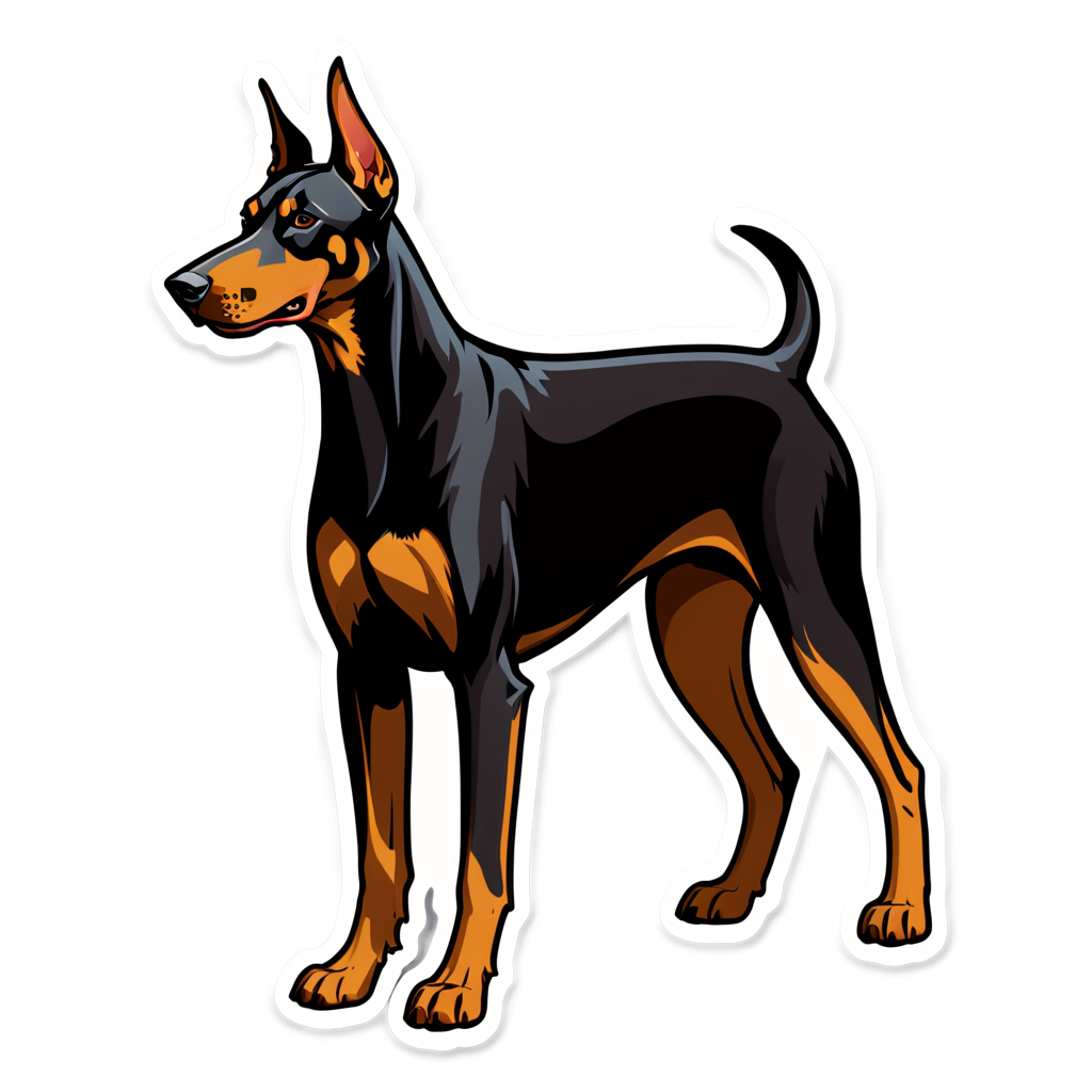 Doberman Sticker Kit