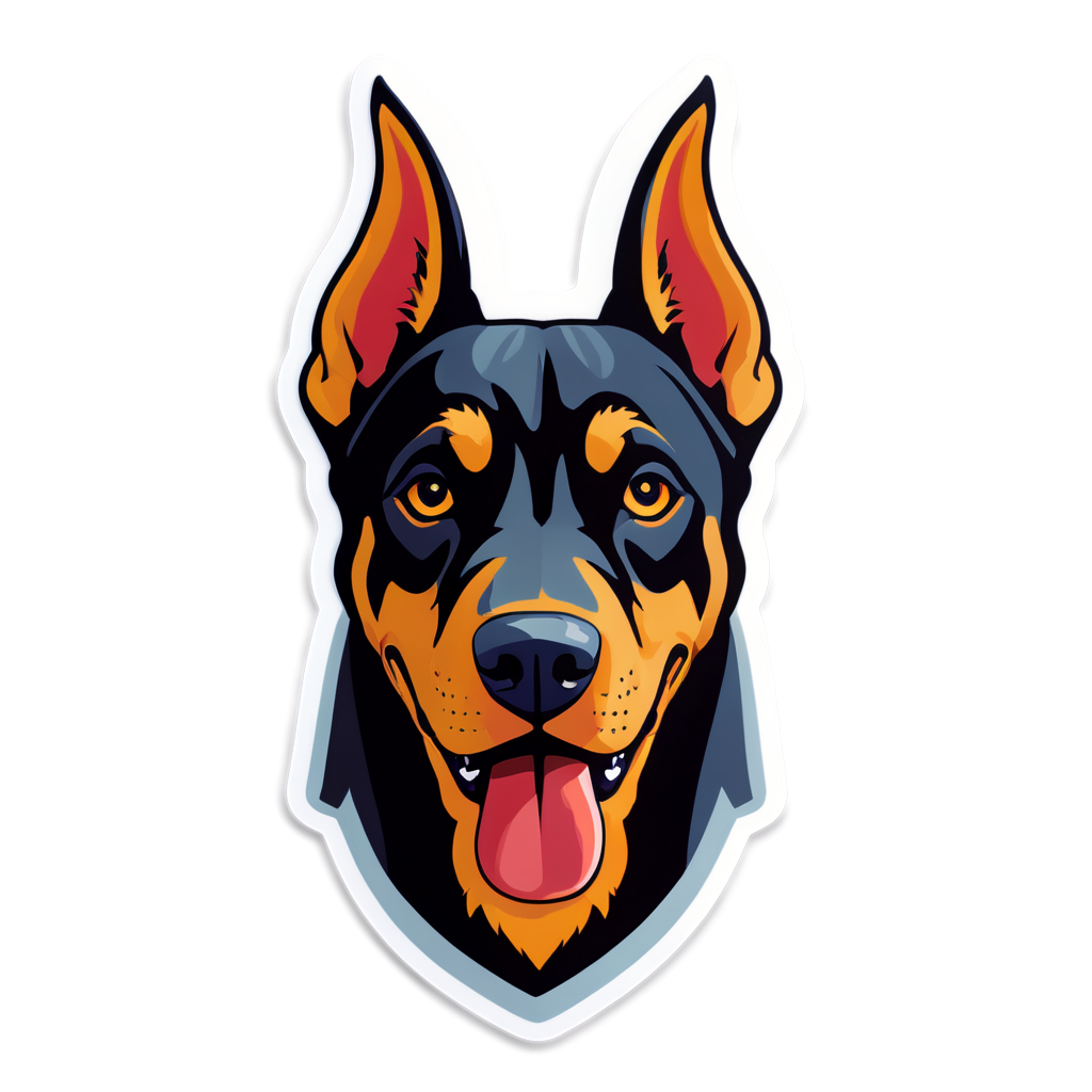 Doberman Sticker Kit