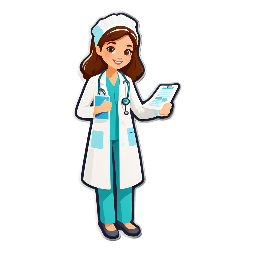 Doctora Sticker Kit