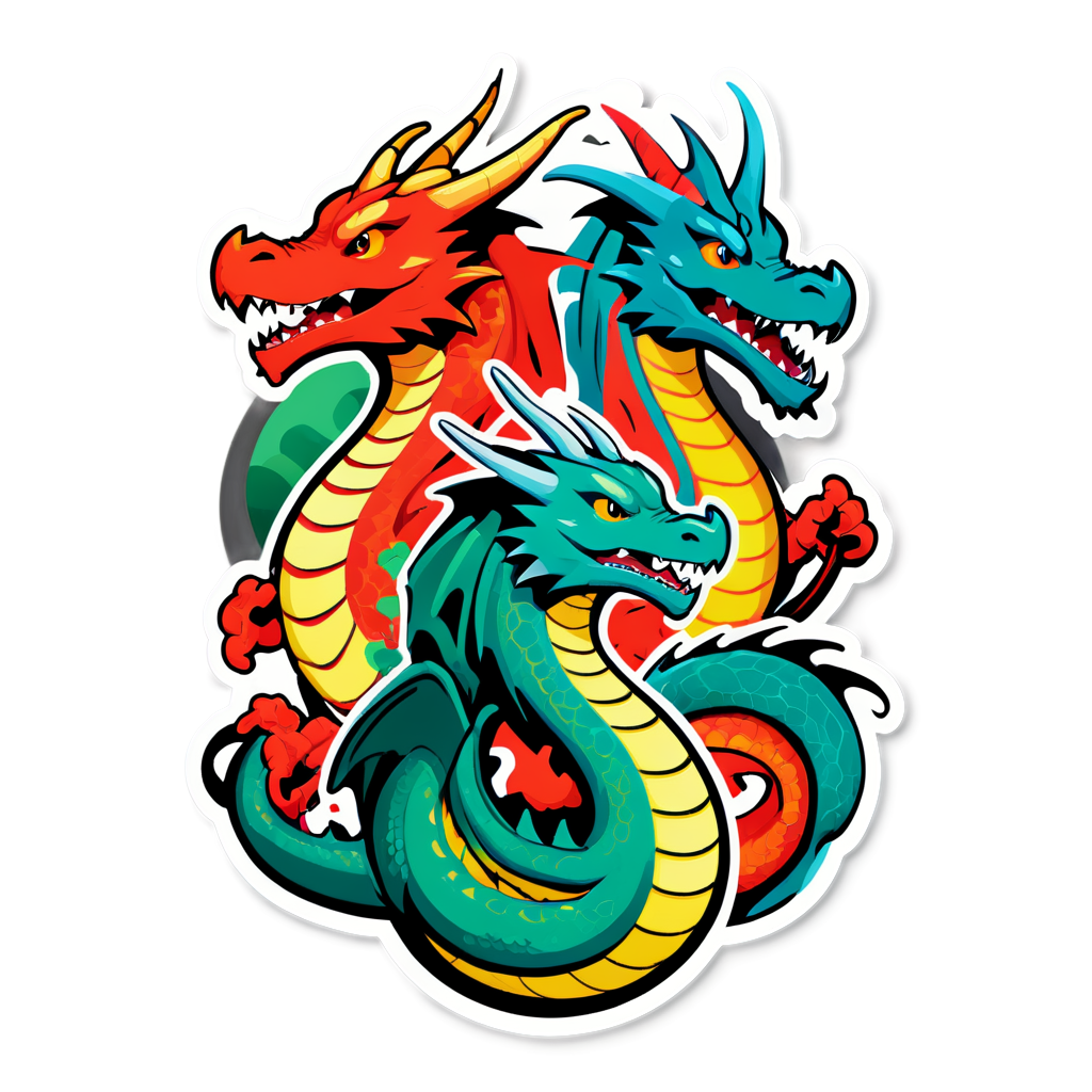 Dragons Sticker Kit