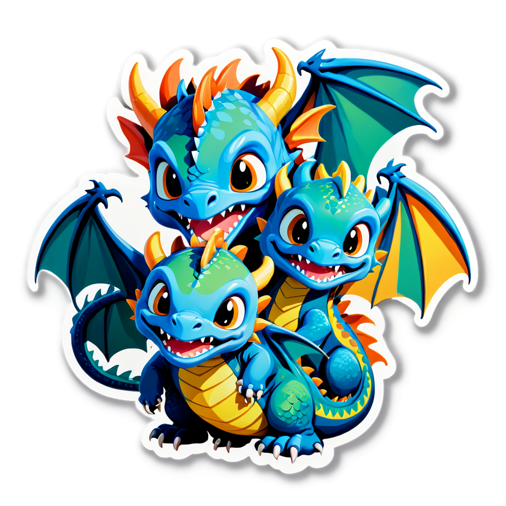 Dragons Sticker Ideas