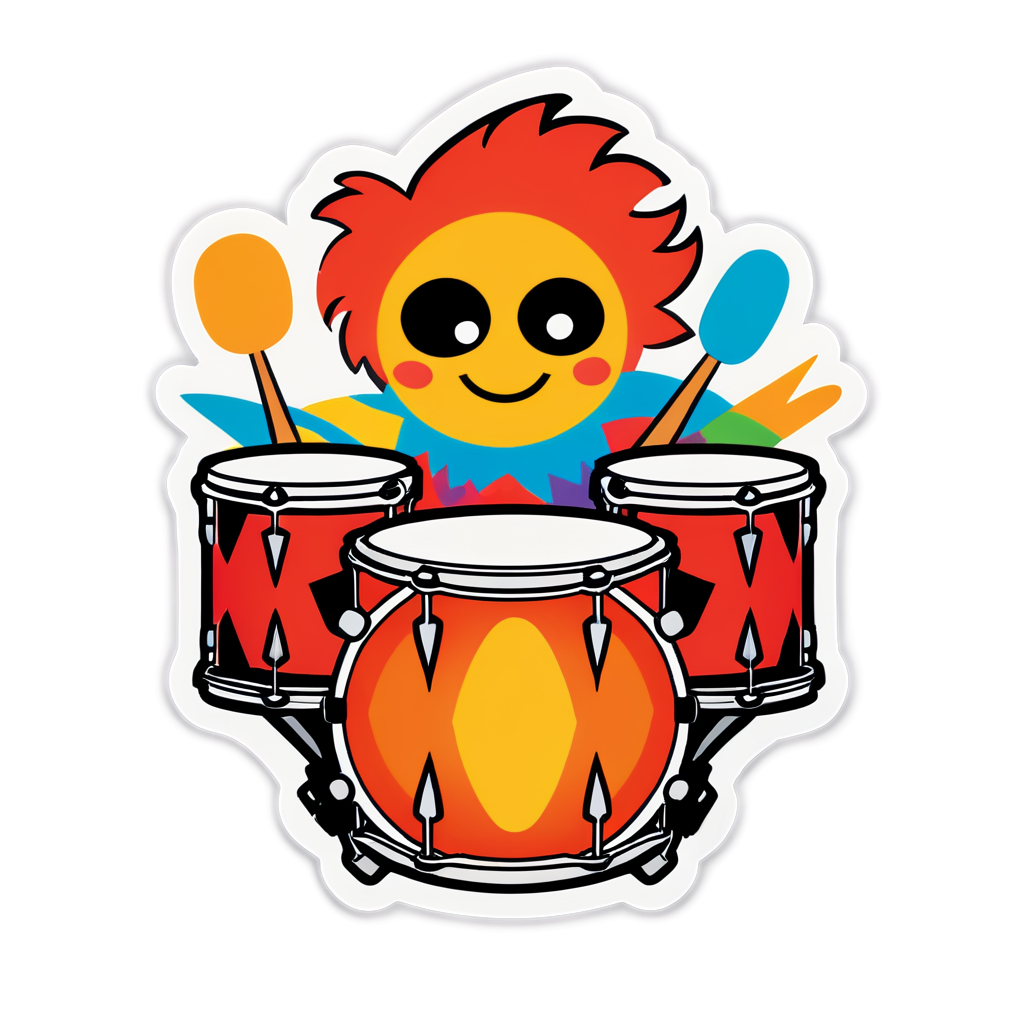 Drum Sticker Collection