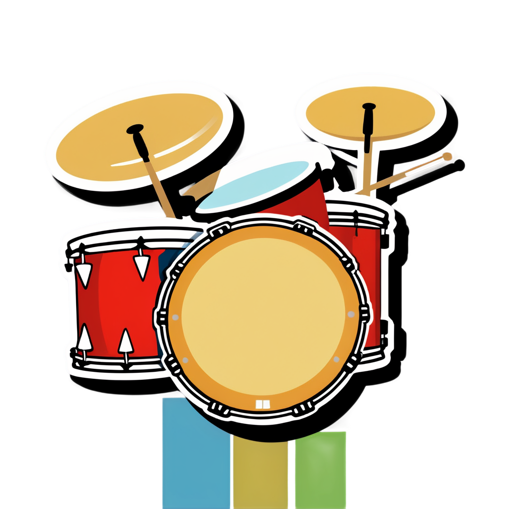 Drum Sticker Kit