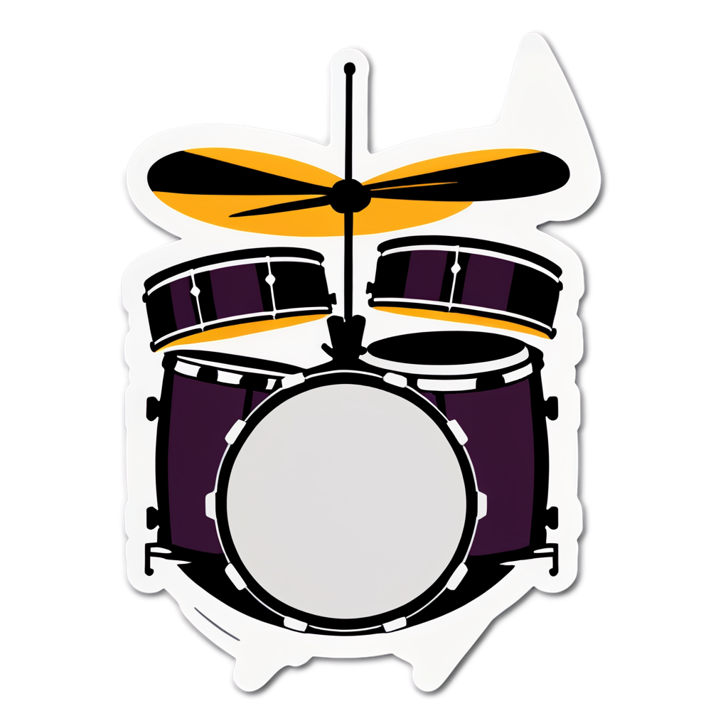 Drum Sticker Collection