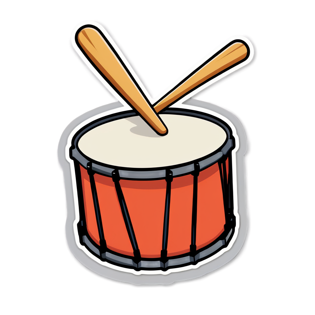 Drum Sticker Ideas