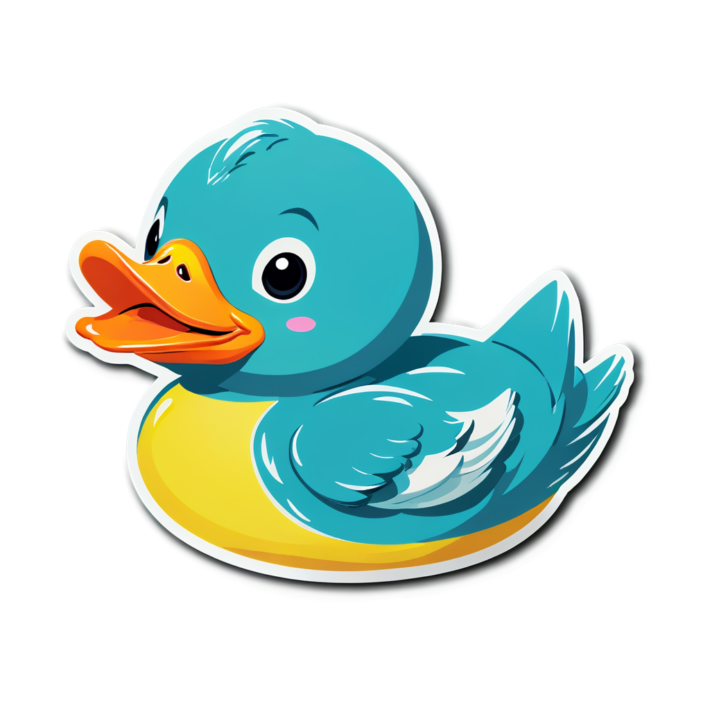 Cute Ducky Sticker