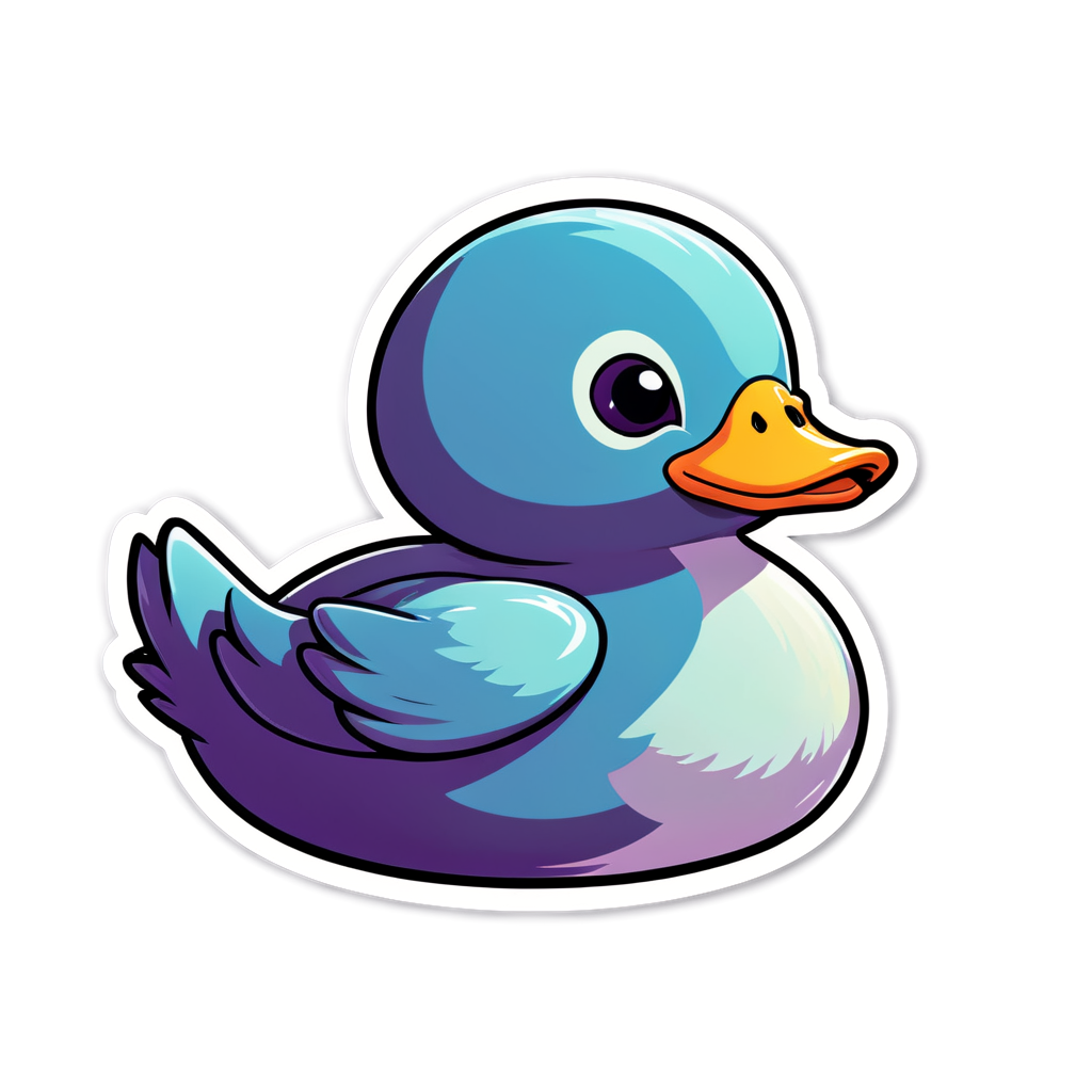 Cute Ducky Sticker