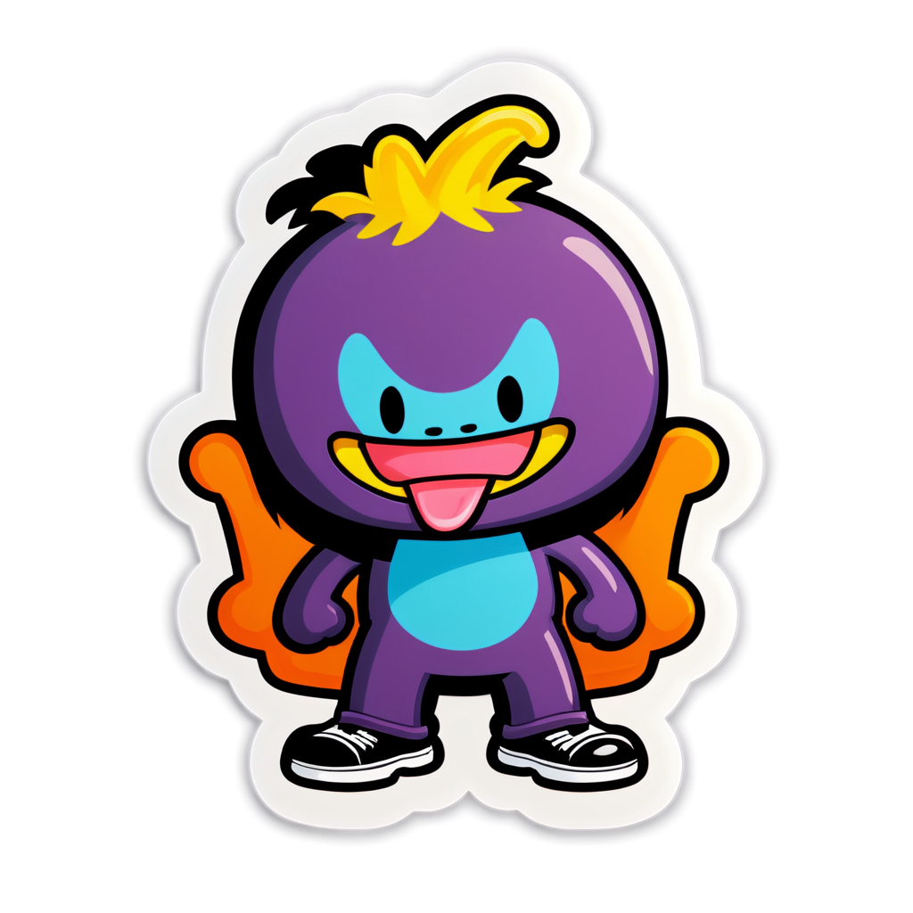 Cute Dunky Sticker