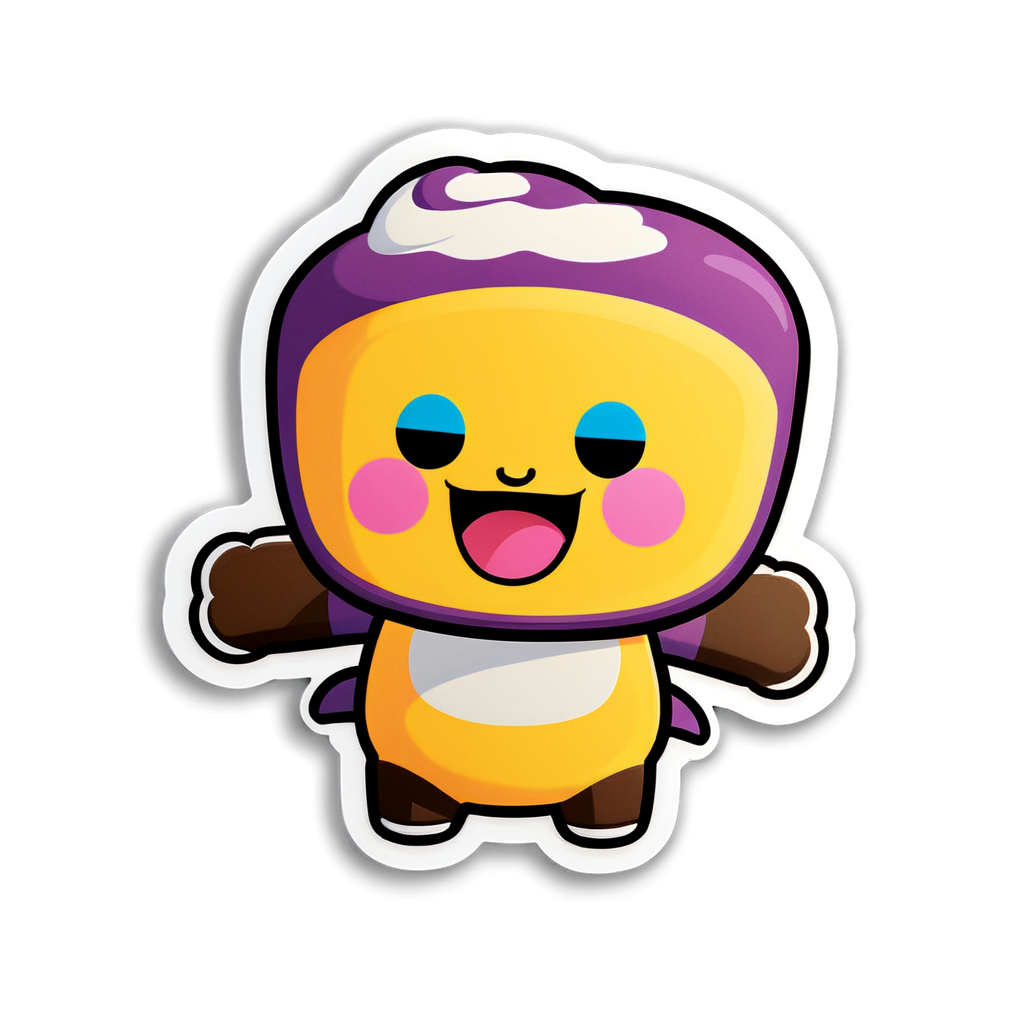 Cute Dunky Sticker