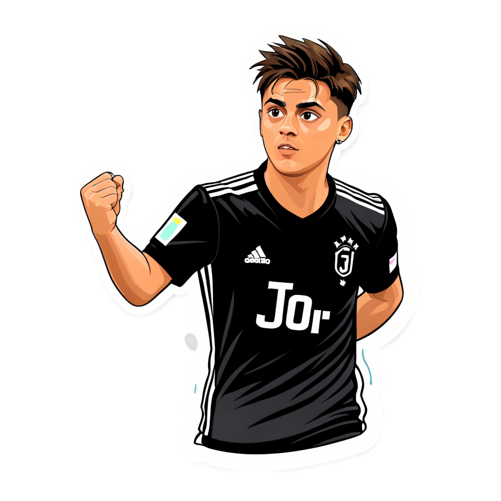 Cute Dybala Sticker