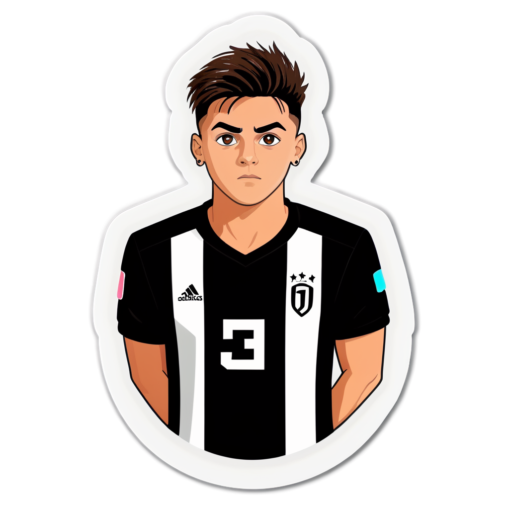 Cute Dybala Sticker