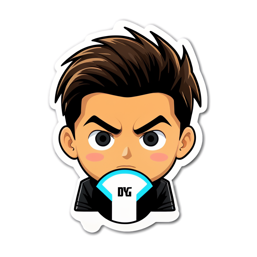 Cute Dybala Sticker